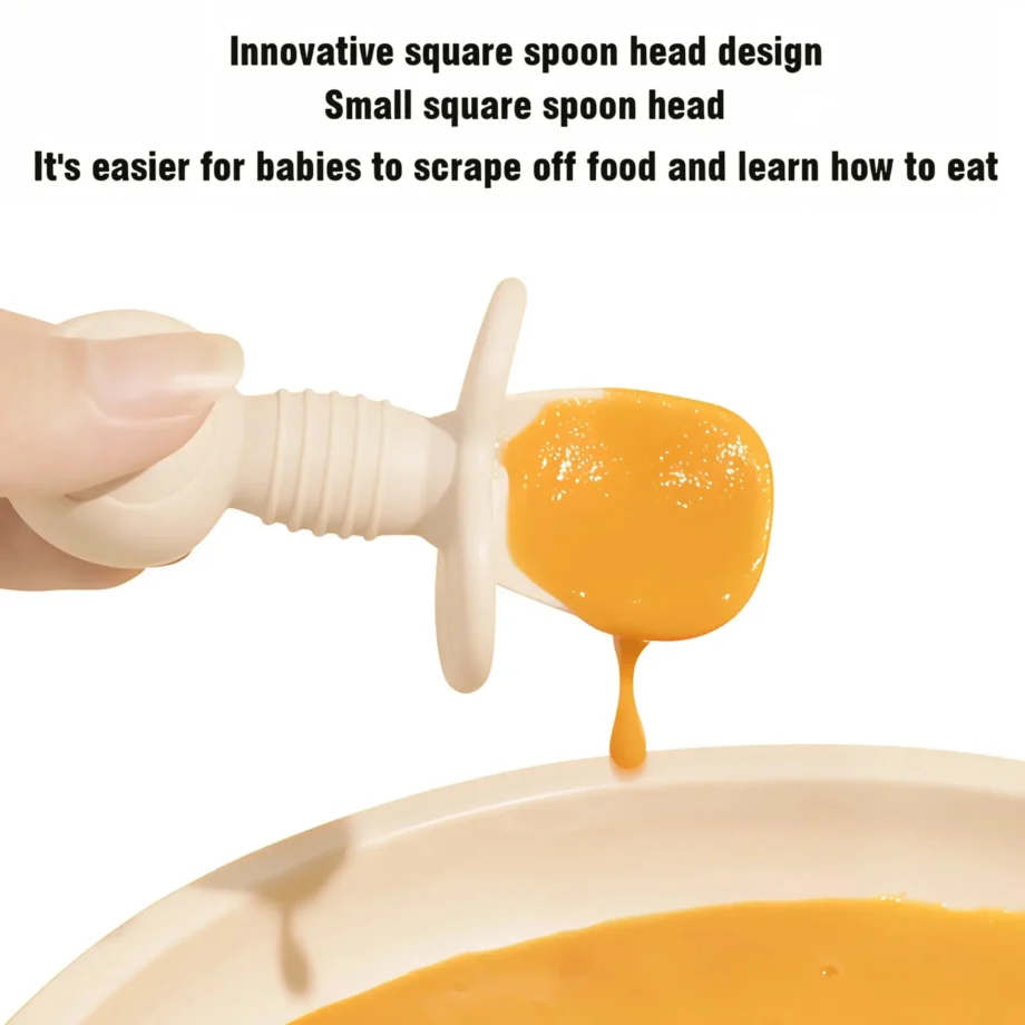2pcs Food Grade Silicone Cutlery