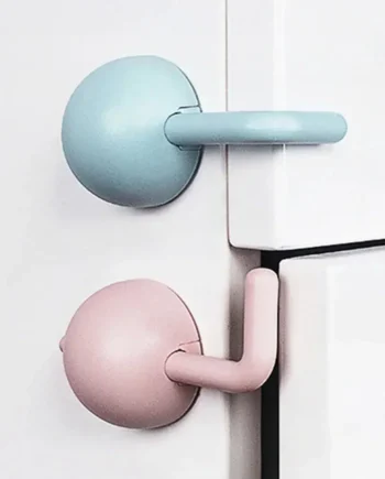 Childproof Safety Hooks for Doors and Drawers