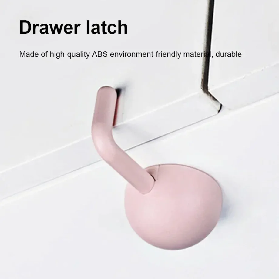 Childproof Safety Hooks for Doors and Drawers