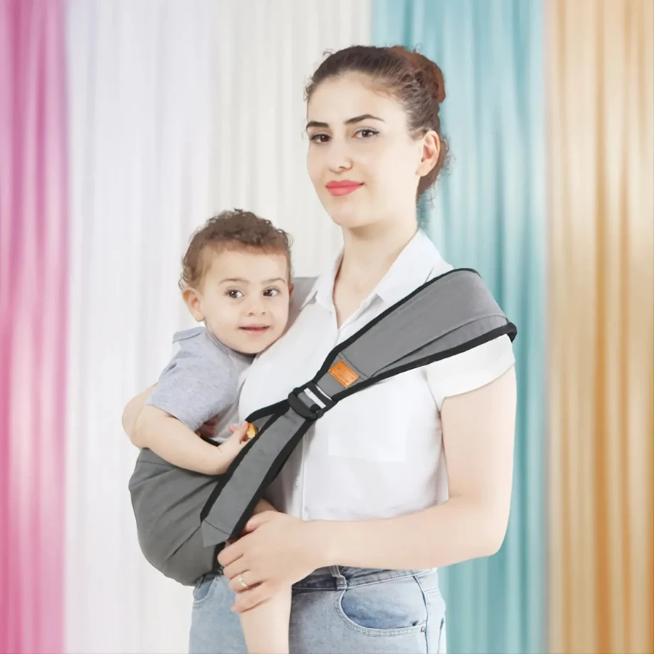 Universal baby carrier with shoulder strap