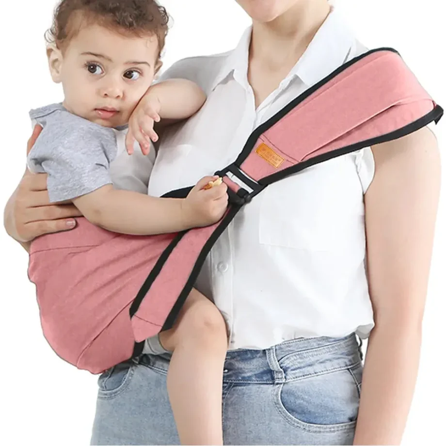 Universal baby carrier with shoulder strap
